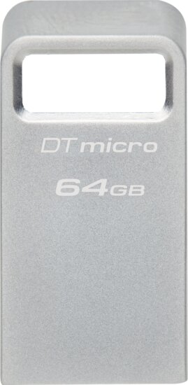 Kingston DataTraveler Micro 64GB (USB3.2, Type-A, ezüst) Kingston DataTraveler Micro 64GB (USB3.2, Type-A, ezüst)