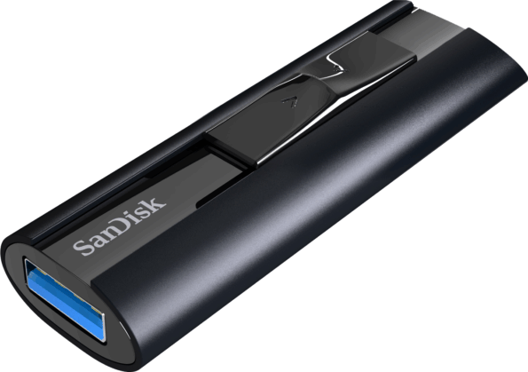 SanDisk Extreme Pro 128GB (USB 3.2 Gen 1, fekete)