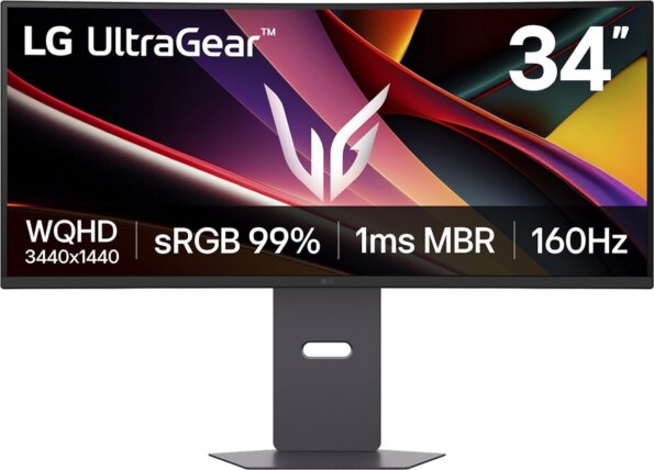 LG UltraGear 34G600A-B 34" WQHD ívelt gaming monitor LG UltraGear 34G600A-B 34" WQHD ívelt gaming monitor