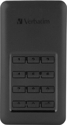 Verbatim Store 'n' Go 256GB (USB-C 3.1 Gen 1, Keyboard Access, fekete)
