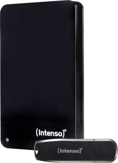 Intenso Memory Drive 2TB (2,5", USB3.0, fekete, +32GB USB stick)