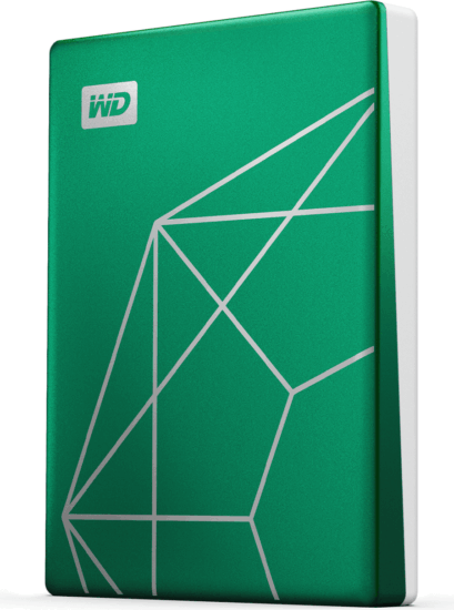 Western Digital My Passport Ultra 2TB (2,5", USB3.2 Gen1, zöld, 20th Anniversary Edition)