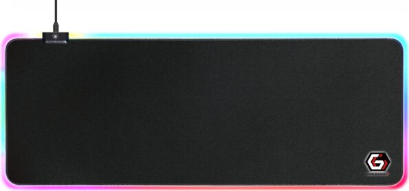Gembird MP-GAMELED-L (gamer, LED, Large, fekete)