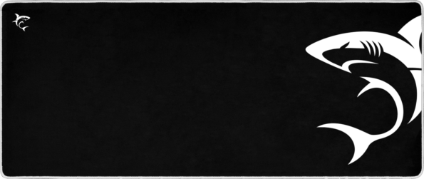 White Shark Shark (gamer, XL, 800x350mm, fekete)