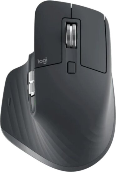 Logitech MX Master 3S (vezeték nélküli, grafitszürke)