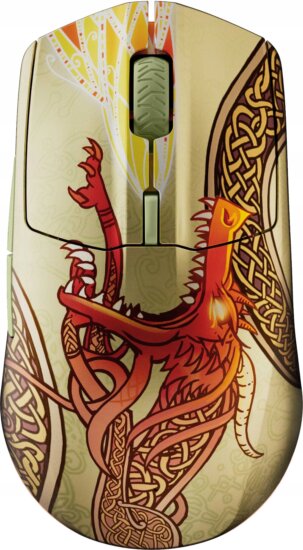 SteelSeries CS2 Dragon Lore Edition (vezeték nélküli, gamer, fekete) SteelSeries CS2 Dragon Lore Edition (vezeték nélküli, gamer, fekete)