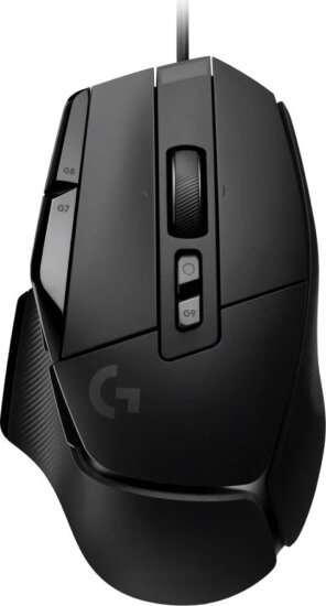 Logitech G502 X Lightsync (vezetékes, gamer, fekete)