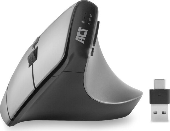 ACT A5155 Ergonomic (vezeték nélküli, Bluetooth, fekete)
