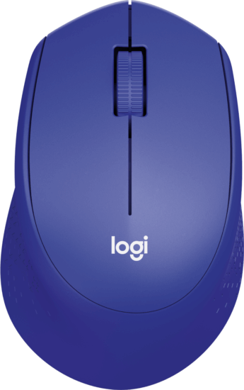 Logitech M330 Silent Plus (szilent, vezeték nélküli, kék)