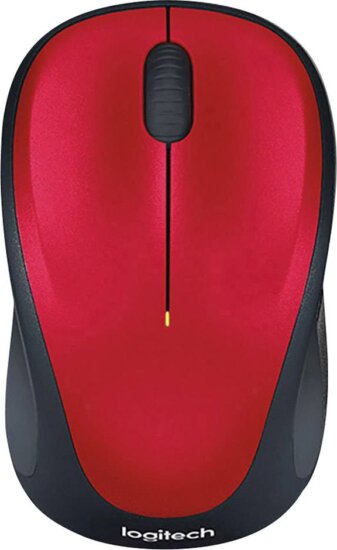 Logitech M235 (vezeték nélküli, piros)