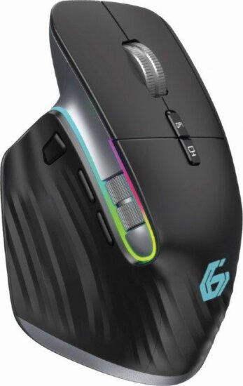 Gembird MUSG-RAGNAR-WRX900 (gamer, vezeték nélküli, RGB, újratölthető, fekete) Gembird MUSG-RAGNAR-WRX900 (gamer, vezeték nélküli, RGB, újratölthető, fekete)