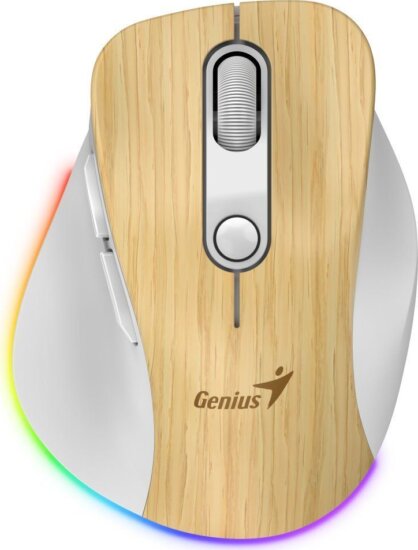 Genius Ergo 9000S Pro (vezeték nélküli, bluetooth, pine wood)