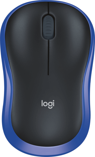 Logitech M185 (vezeték nélküli, kék)
