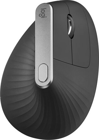 Logitech MX Vertical (ergonomikus, vertikális, vezeték nélküli, fekete)