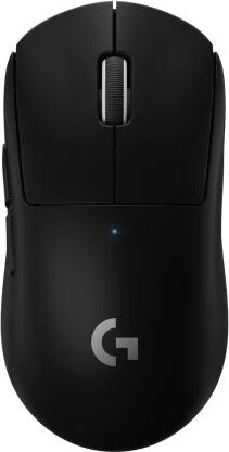 Logitech Pro X Superlight (gamer, vezeték nélküli, fekete, könnyített)