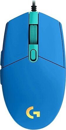 Logitech G102 Lightsync (gamer, kék)