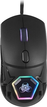 Tracer Neon GameZone (USB, RGB, gamer, fekete/átlátszó)