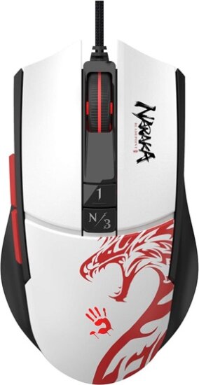 A4-Tech Bloody L65 Max Naraka (gamer, eSport, RGB, vezetékes, optikai, fekete)