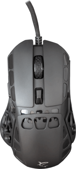 White Shark Ector (RGB, PixArt PMW3327, 12200 dpi, gamer, fekete)