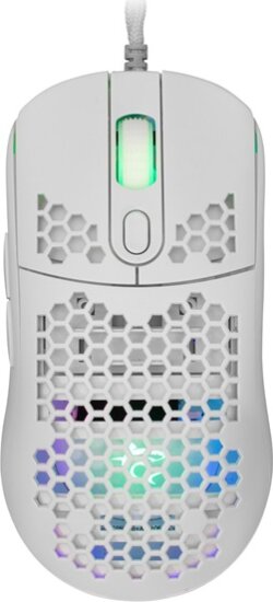 White Shark Galahad (6400 dpi, gamer, fehér)