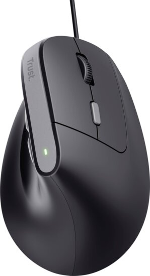 Trust Bayo II (ergonomikus, vezetékes, optikai, fekete)