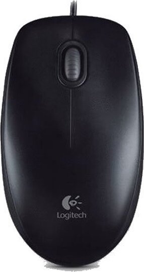 Logitech B100 OEM (vezetékes, fekete)