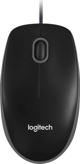 Logitech B100 OEM (vezetékes, fekete)