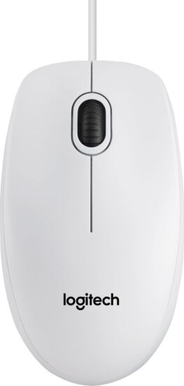Logitech B100 OEM (vezetékes, fehér)