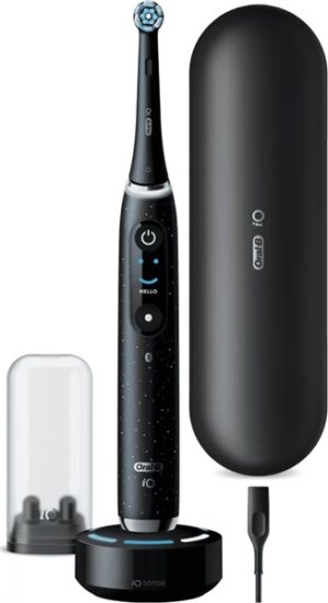 Oral-B iO Series 10 Cosmic Black elektromos fogkefe, Fekete