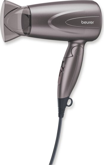 Beurer HC 17 összecsukható utazó hajszárító, 1600W, fekete-bronz