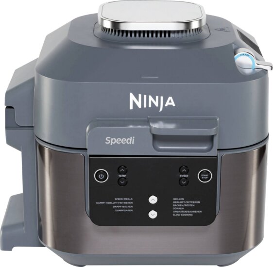 Ninja Speedi Multicooker ON400DE forrólevegős sütő (5,7 l)