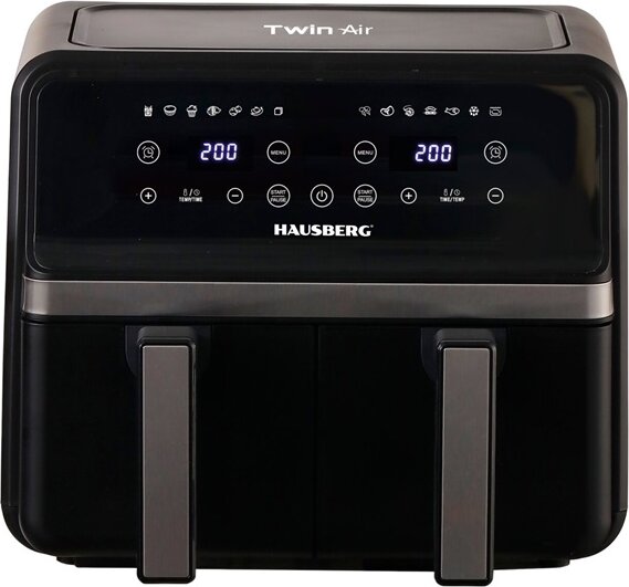 Hausberg HB-2373NG forrólevegős sütő (8,4 l)