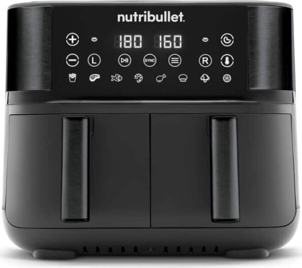 Nutribullet Twin Drawer NBA081B forrólevegős sütő (8 l)