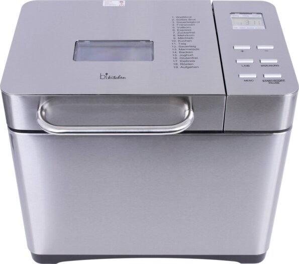 BiKitchen bake 501 kenyérsütő, inox