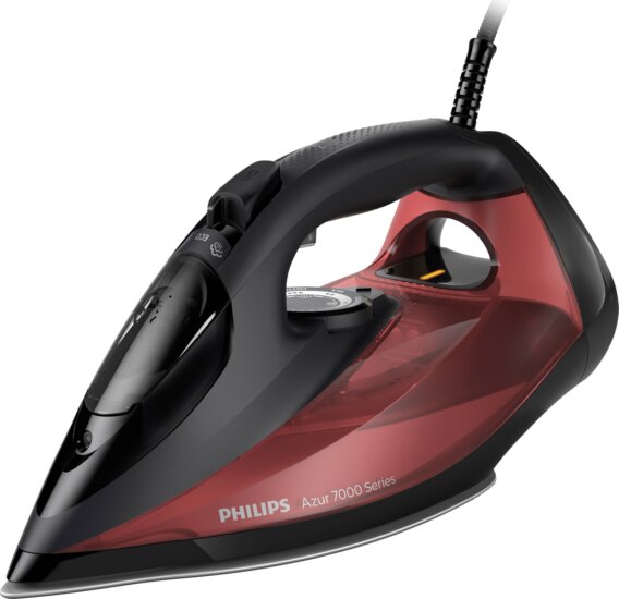 Philips DST7022/40 Azur Series 7000 gőzölős vasaló, 2800W, fekete-piros