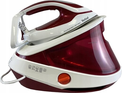 Tefal Pro Express Ultimate GV9711E0 gőzállomás, 3000W, bordó-fehér