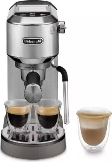 DeLonghi Dedica Duo EC890.M espresso kávéfőző, Ezüst