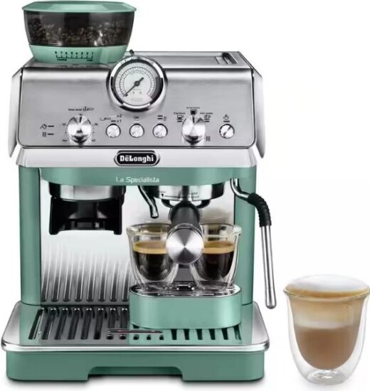 DeLonghi La Specialista Arte EC9155.GR espresso kávéfőző, Zöld