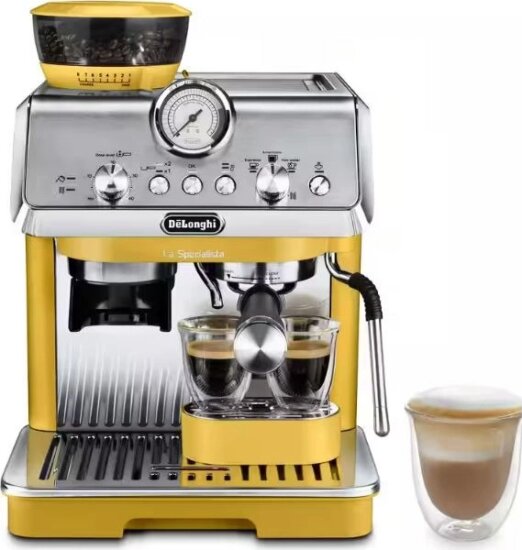 DeLonghi La Specialista Arte EC9155.YE espresso kávéfőző, Sárga