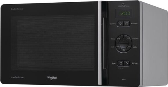 Whirlpool MCP 345 SL mikrohullámú sütő, 800W, Ezüst