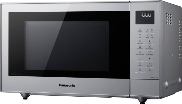 Panasonic NN-CT57JMGPG mikrohullámú sütő, 1000W, Ezüst