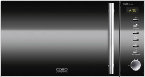 CASO Design CMG 20 Ceramic (3323) mikrohullámú sütő, 800W, Fekete