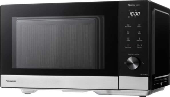 Panasonic NN-SD38QSEPG mikrohullámú sütő, 1000W, Fekete-Nemesacél