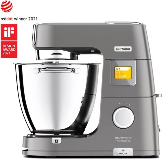 Kenwood Titanium Chef Patissier XL KWL90.004SI konyhai robotgép, 1400W
