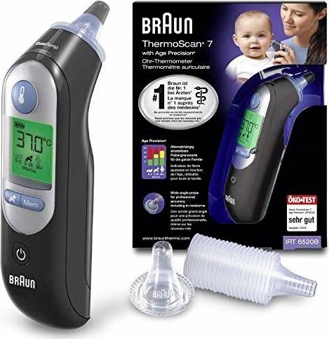 Braun ThermoScan 7 IRT 6520 digitális lázmérő Braun ThermoScan 7 IRT 6520 digitális lázmérő