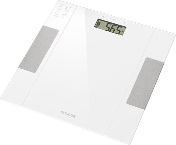 Sencor SBS 5051WH fitnesz személymérleg, fehér Sencor SBS 5051WH fitnesz személymérleg, fehér