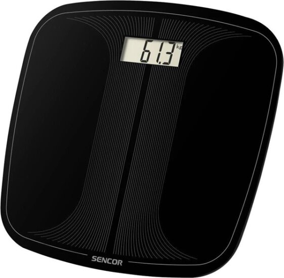 Sencor SBS 2406BK digitális személymérleg, fekete