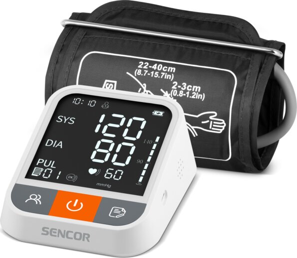 Sencor SBP 1500WH felkaros vérnyomásmérő Sencor SBP 1500WH felkaros vérnyomásmérő