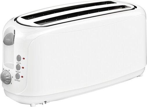 TOO LILY TO-4SL-120-W kenyérpirító, 4 szeletes, fehér