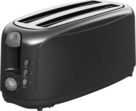 TOO LILY TO-4SL-120-B kenyérpirító, 4 szeletes, fekete